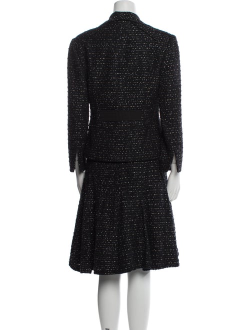 Carolina Herrera Polka Dot Print Skirt Set