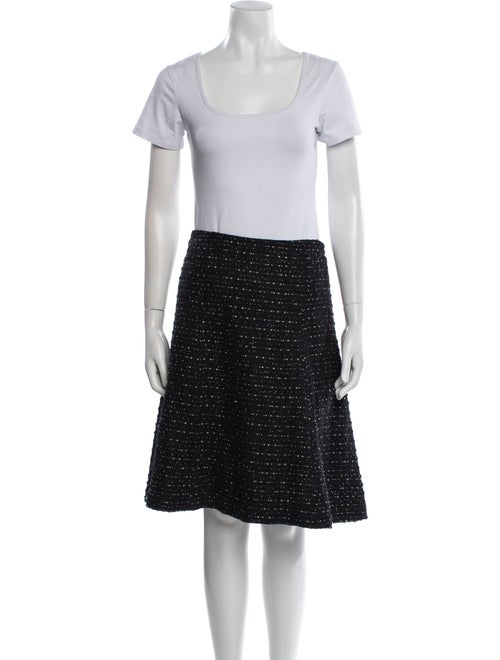 Carolina Herrera Polka Dot Print Skirt Set