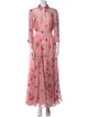 Carolina Herrera Silk Long Dress