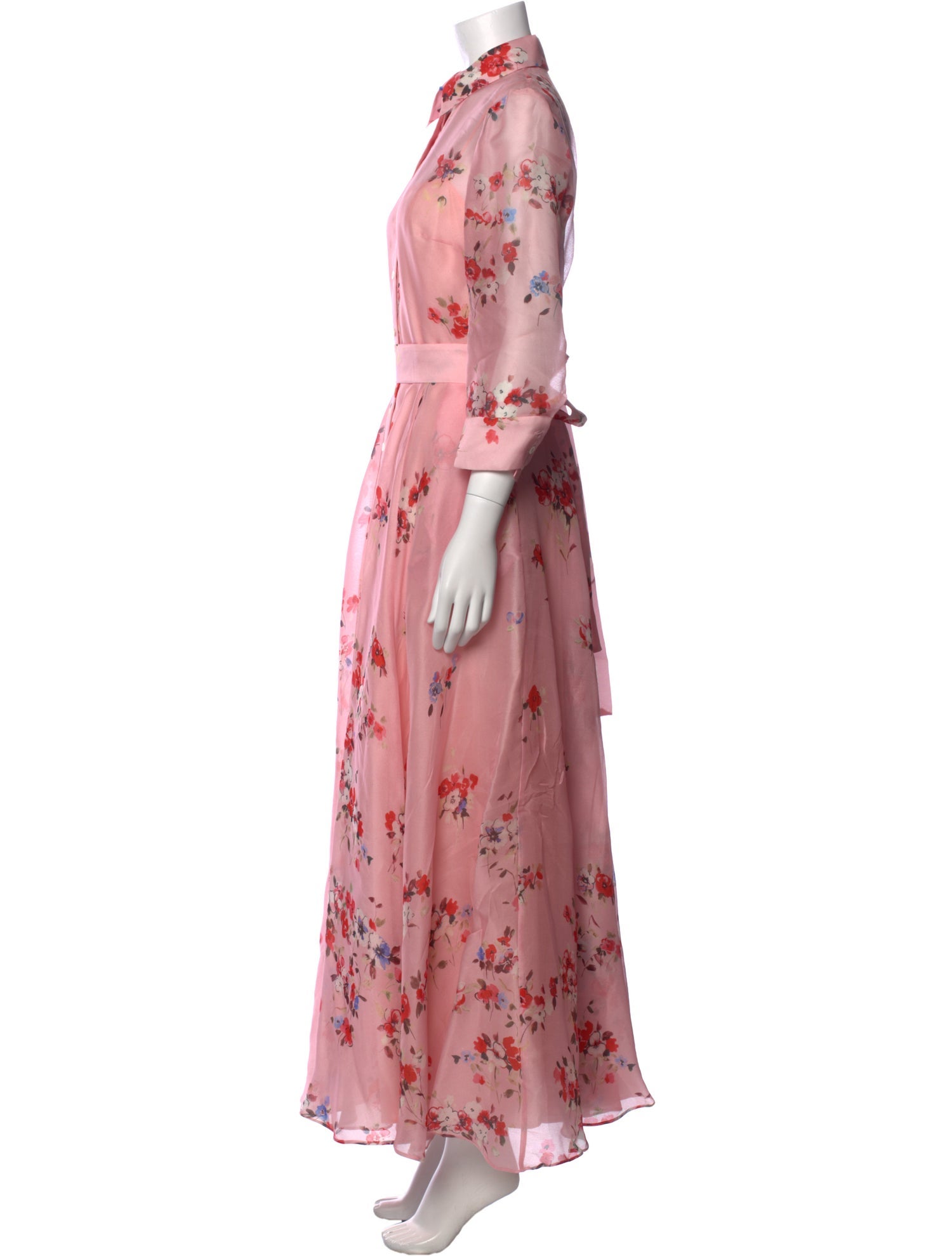 Carolina Herrera Silk Long Dress