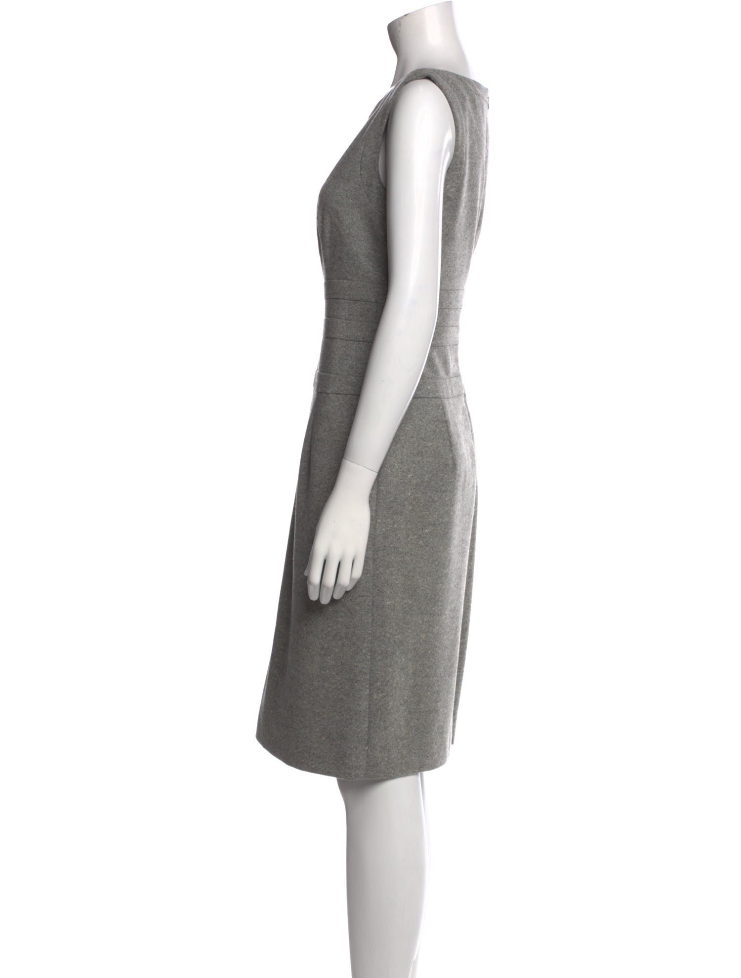 Carolina Herrera Merino Wool Knee-Length Dress