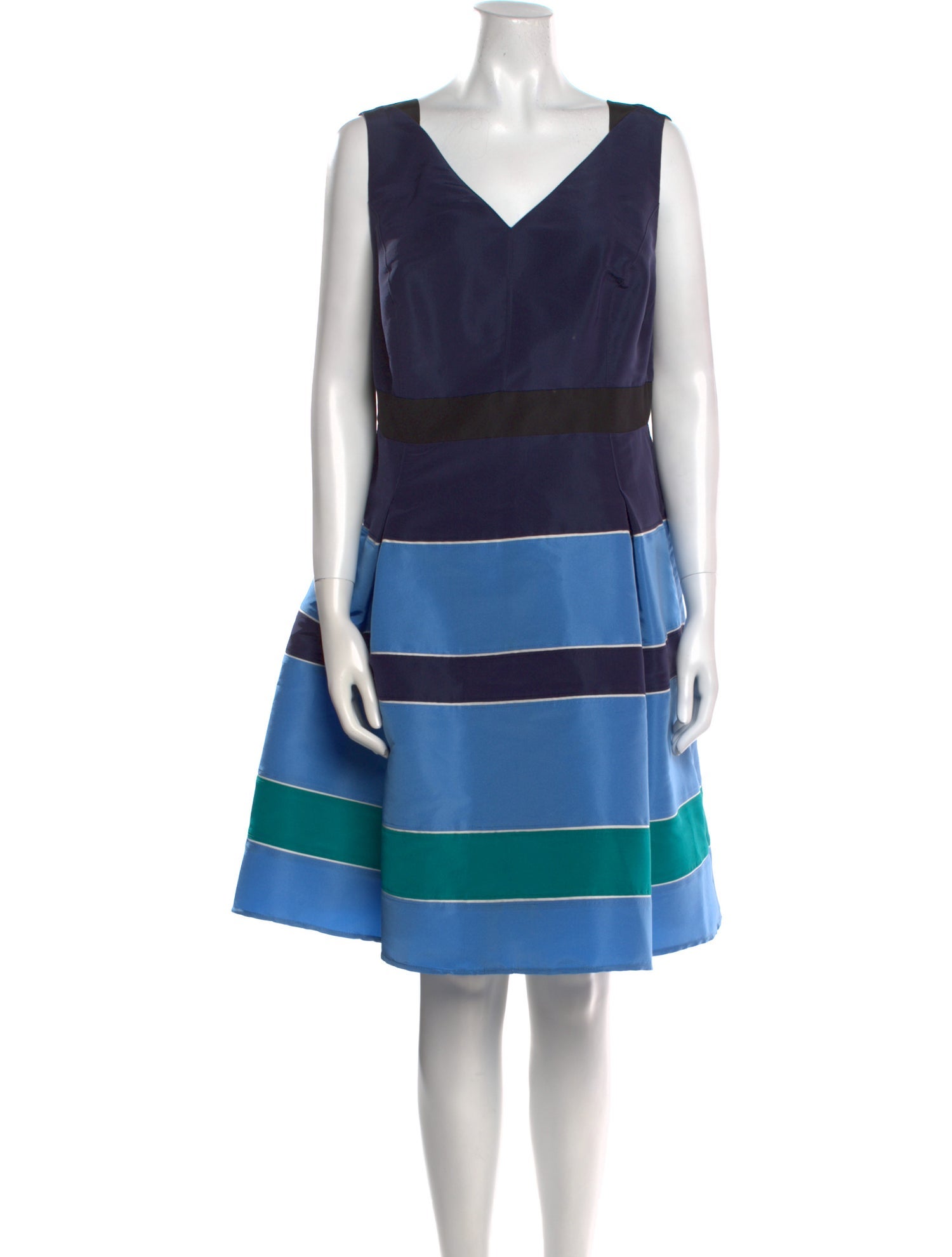 Carolina Herrera Silk Knee-Length Dress