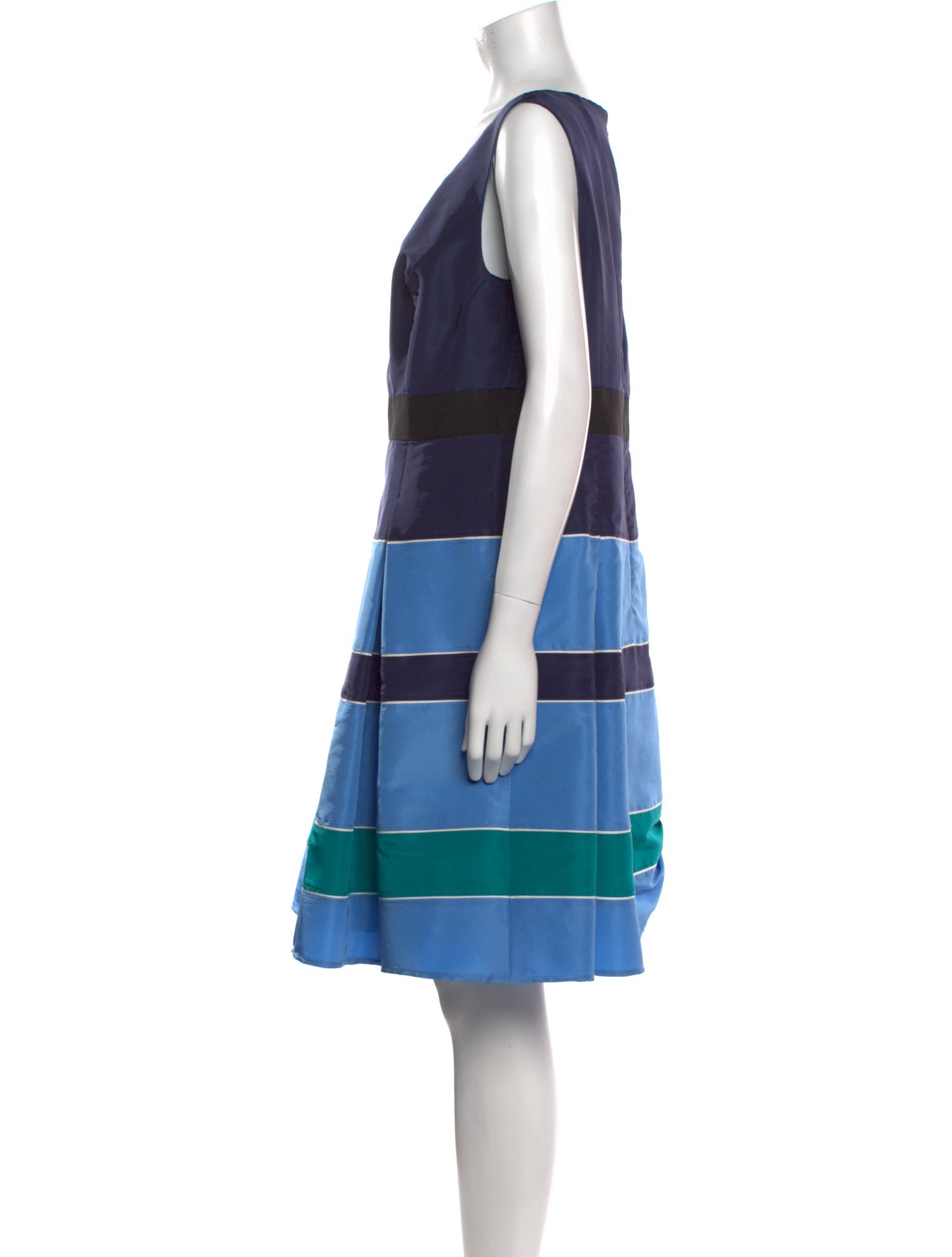 Carolina Herrera Silk Knee-Length Dress