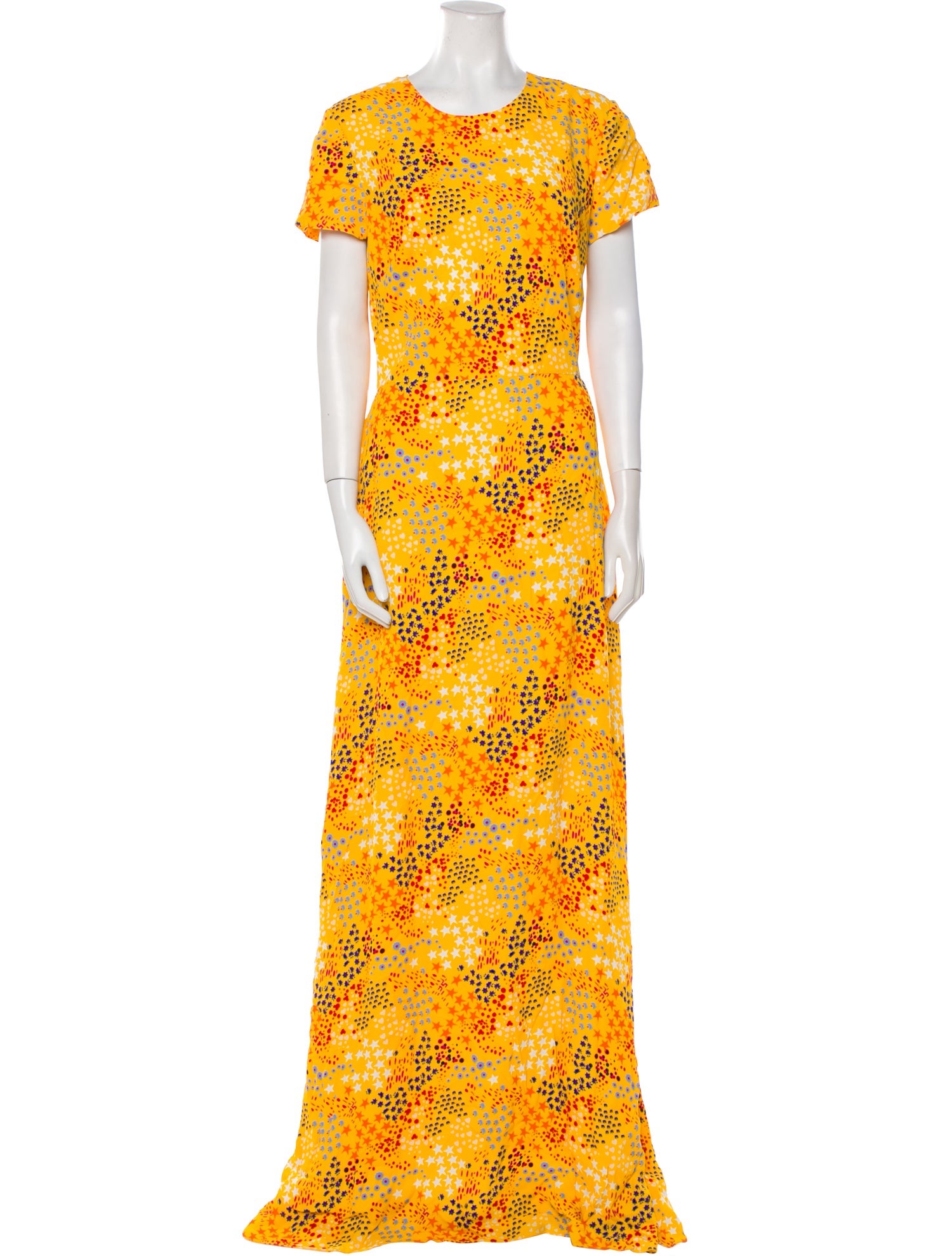 Carolina Herrera Printed Long Dress