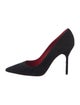 Carolina Herrera Suede Pumps