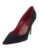 Carolina Herrera Suede Pumps