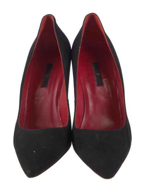Carolina Herrera Suede Pumps