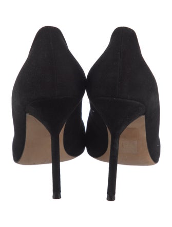 Carolina Herrera Suede Pumps