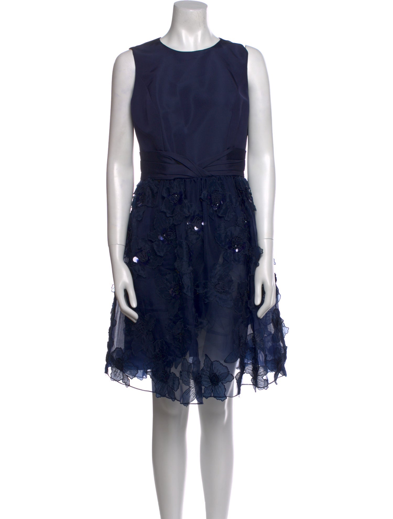 Carolina Herrera Silk Mini Dress