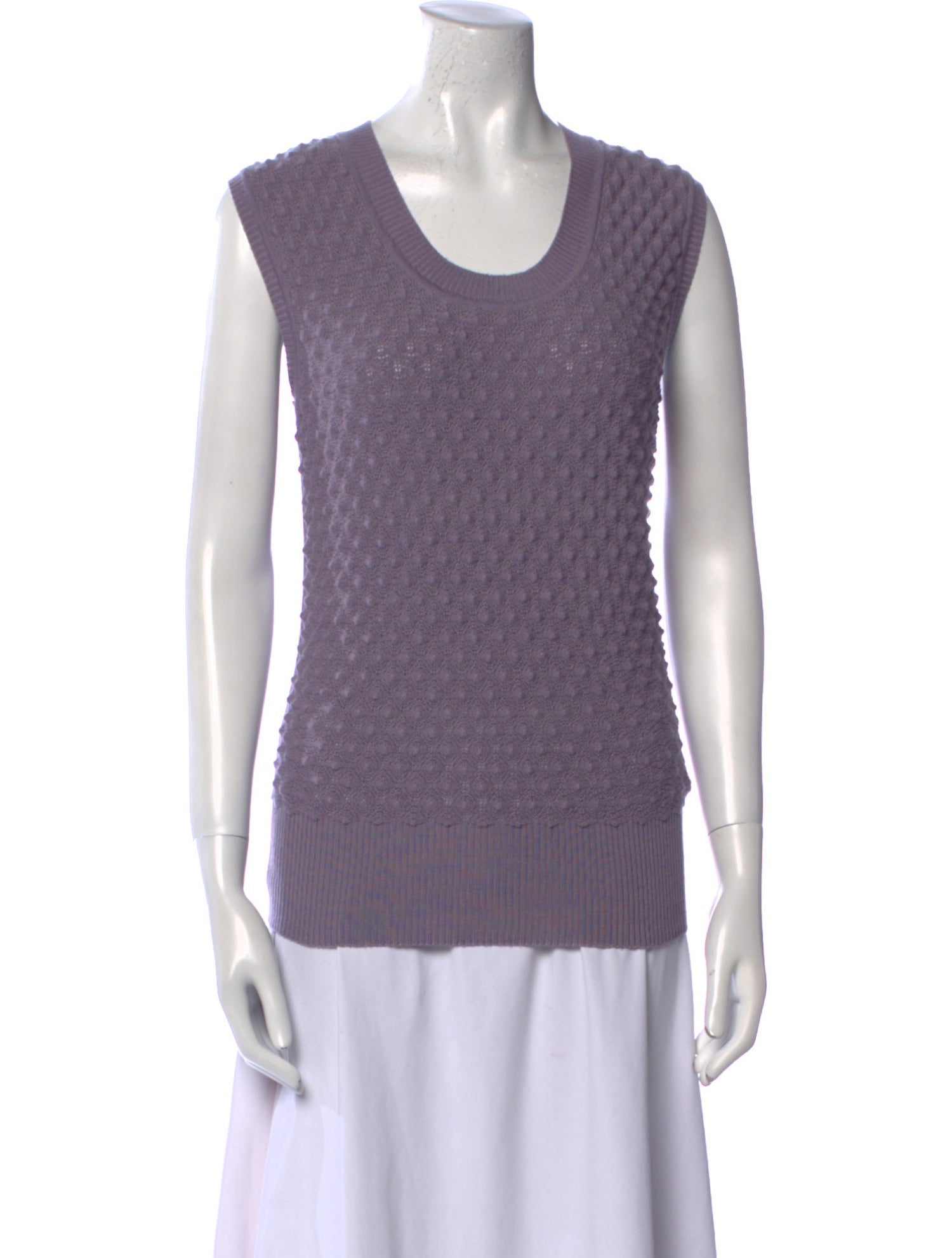 Carolina Herrera Virgin Wool Scoop Neck Sweater