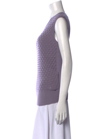 Carolina Herrera Virgin Wool Scoop Neck Sweater
