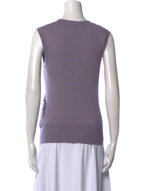 Carolina Herrera Virgin Wool Scoop Neck Sweater