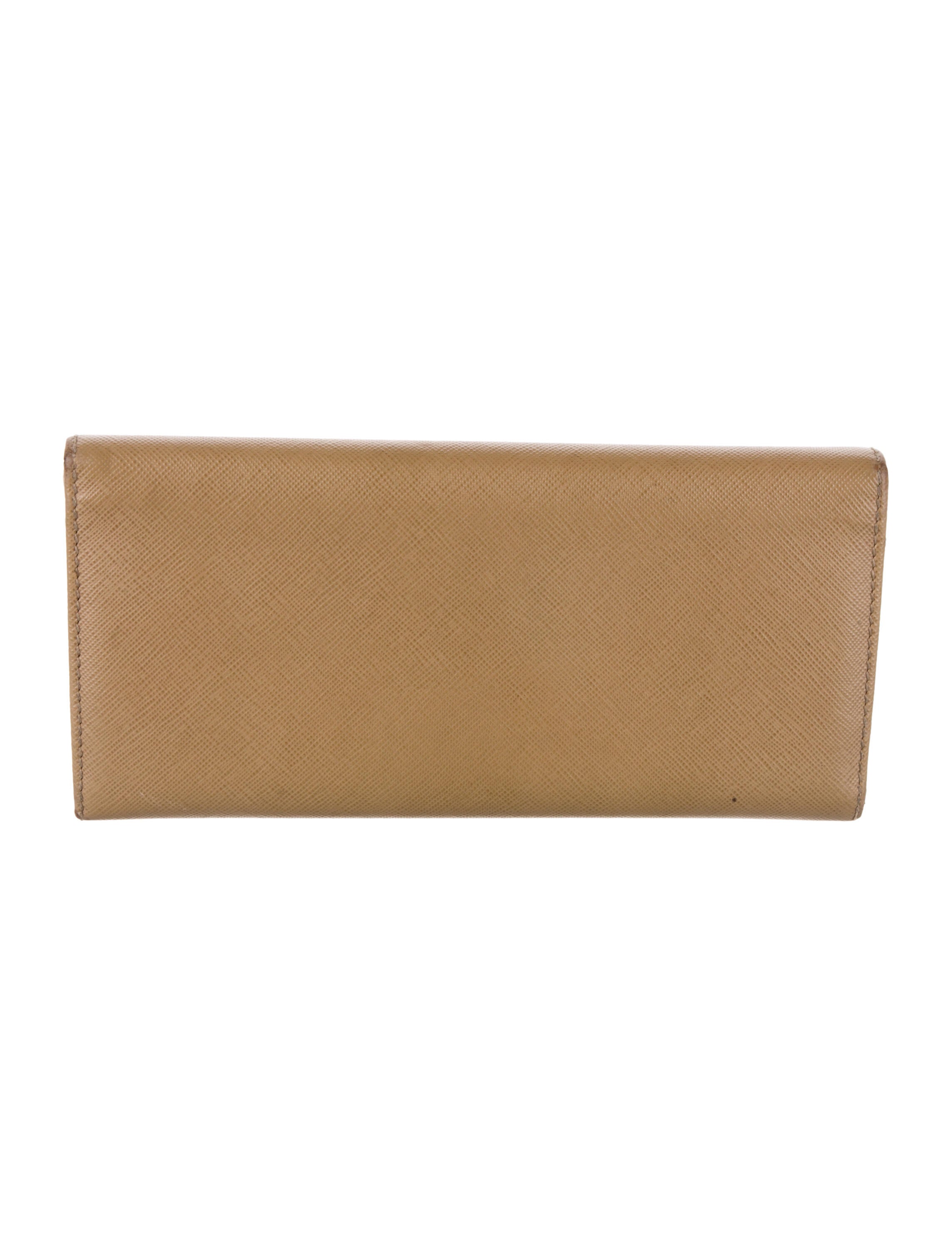 Carolina Herrera Saffiano Leather Continental Wallet