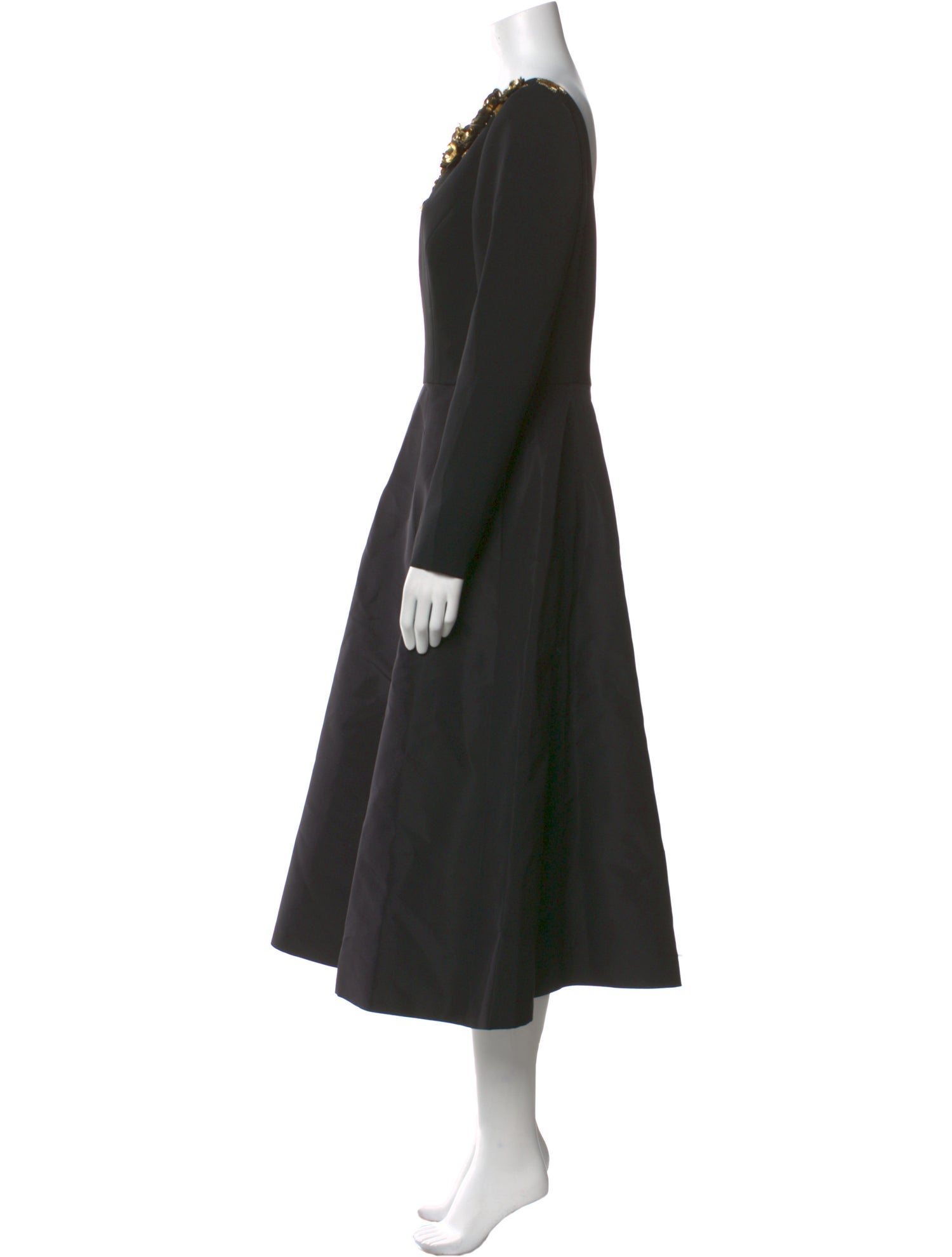 Carolina Herrera Silk Midi Length Dress w/ Tags