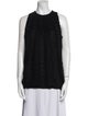 Carolina Herrera Silk Crew Neck Top