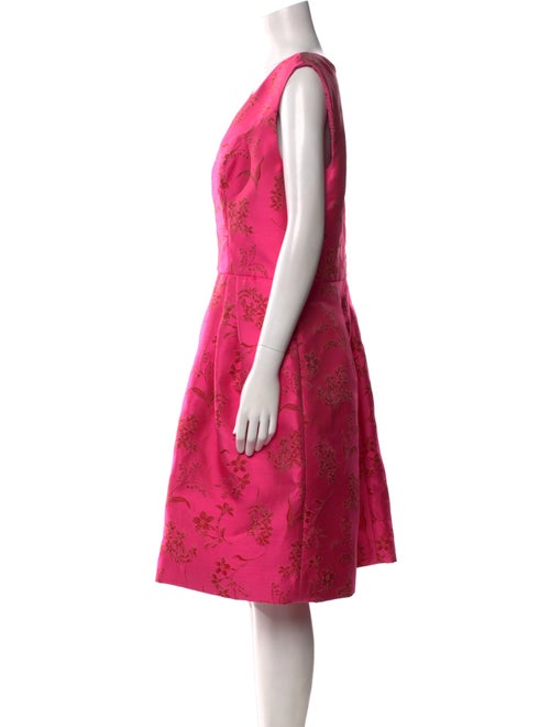 Carolina Herrera Printed Mini Dress