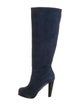 Carolina Herrera Suede Boots