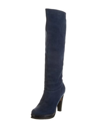 Carolina Herrera Suede Boots