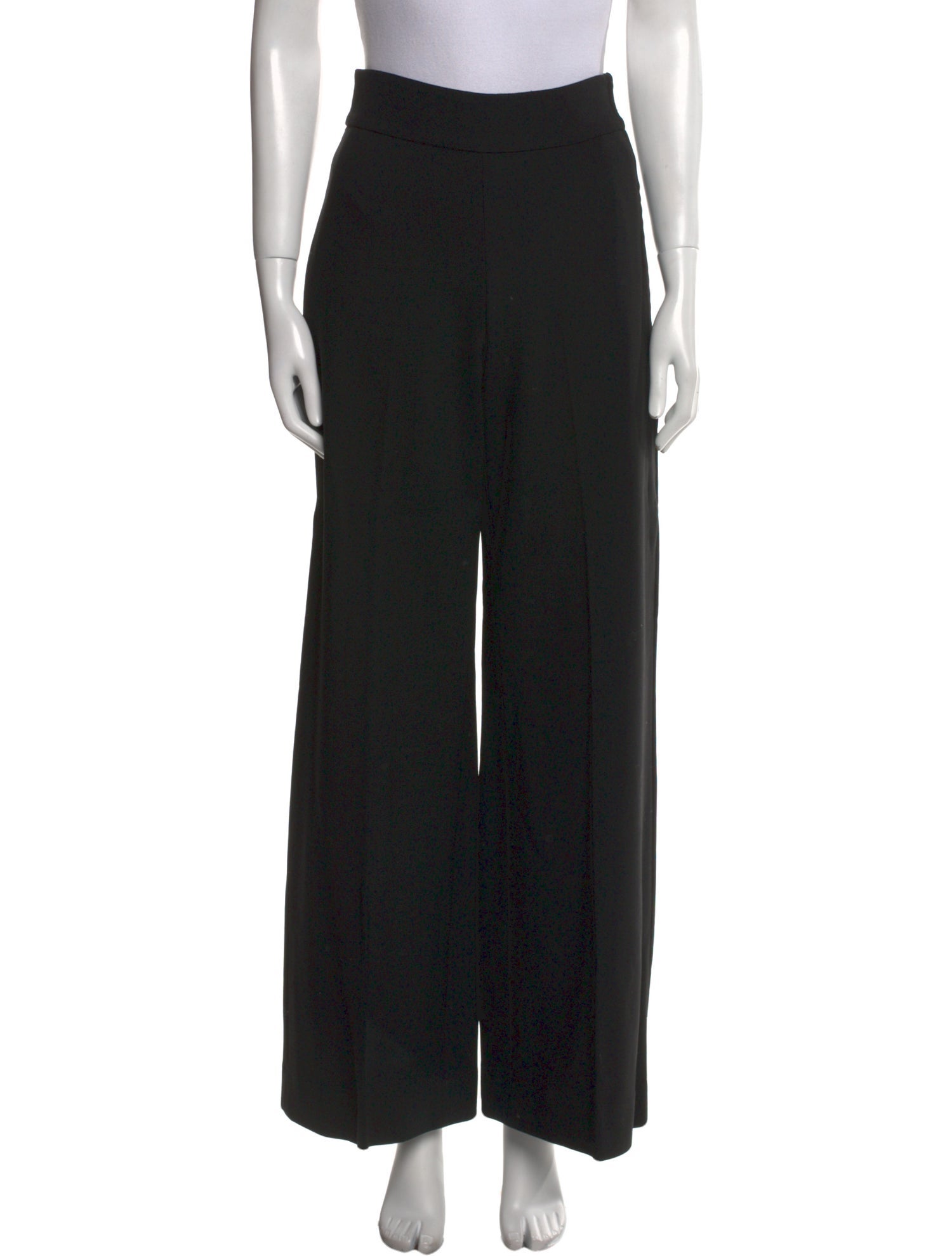 Carolina Herrera Virgin Wool Wide Leg Pants