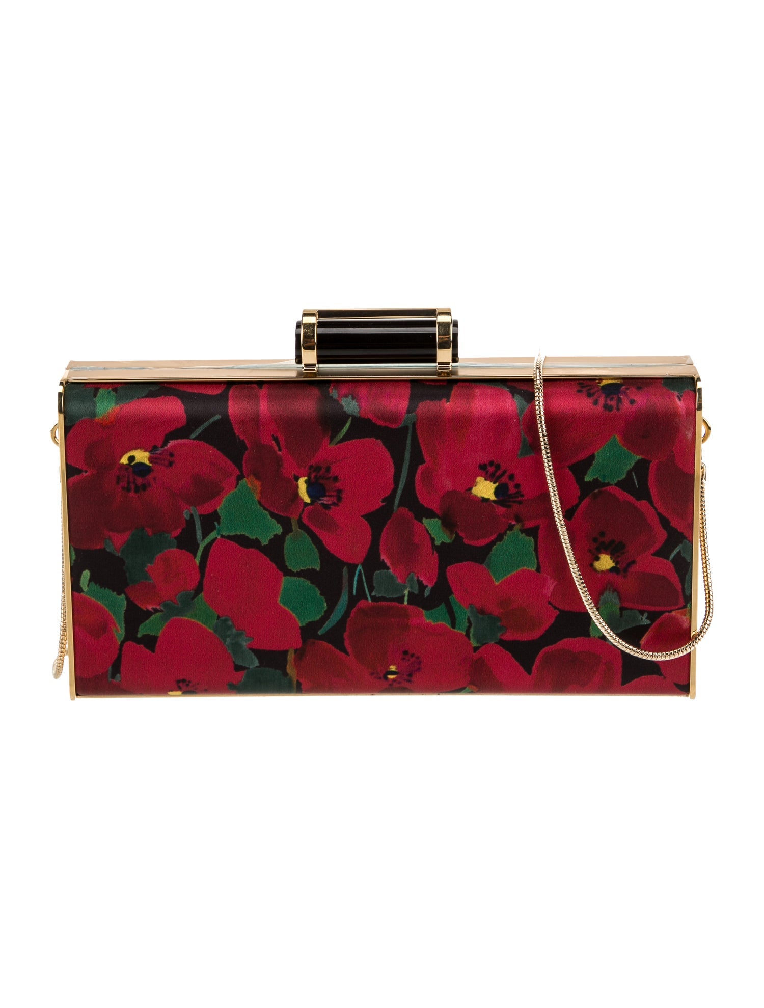Carolina Herrera Satin Minaudière