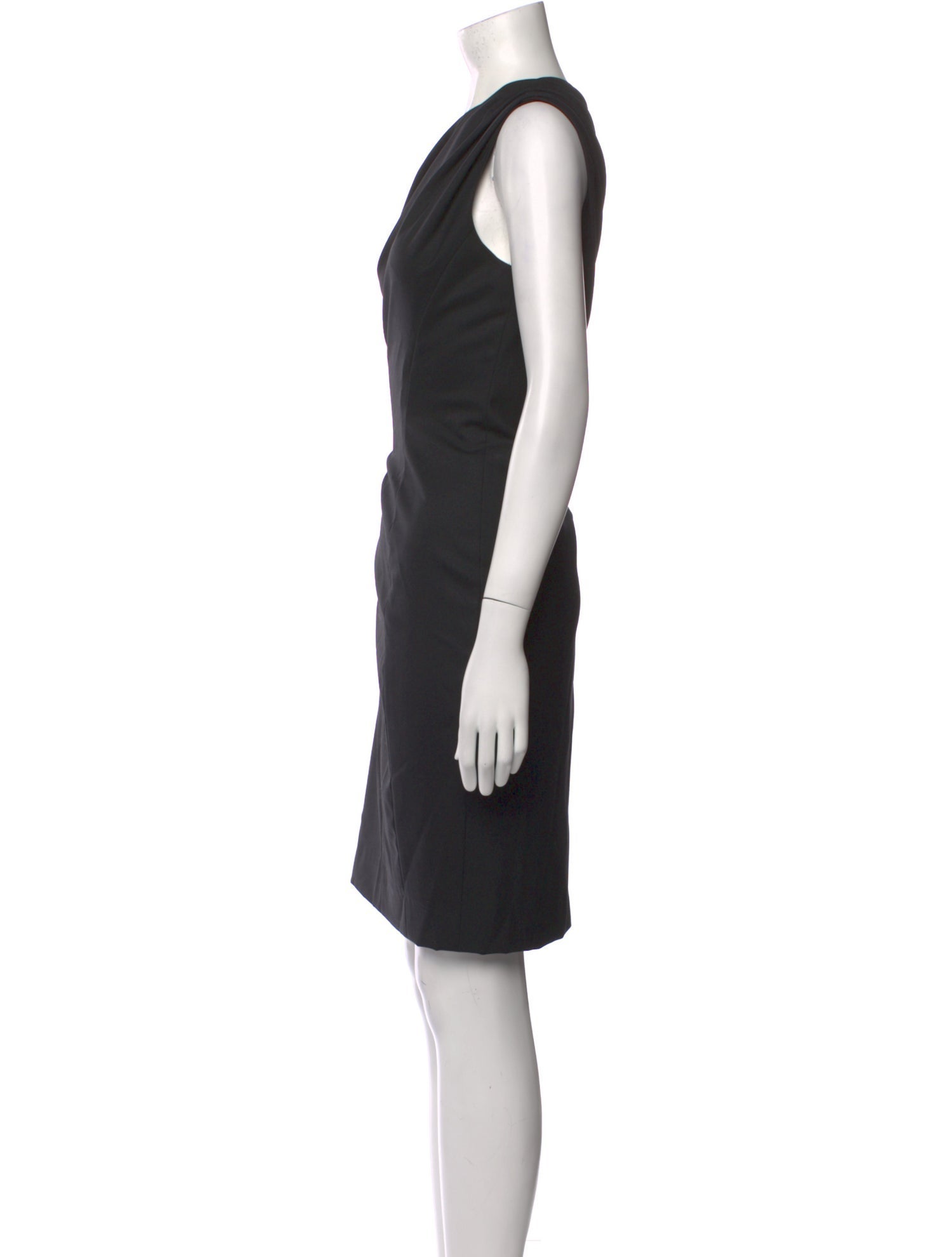 Carolina Herrera Virgin Wool Knee-Length Dress