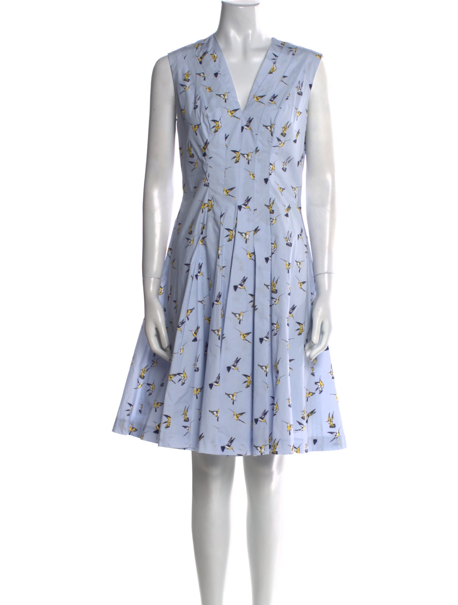 Carolina Herrera Printed Knee-Length Dress