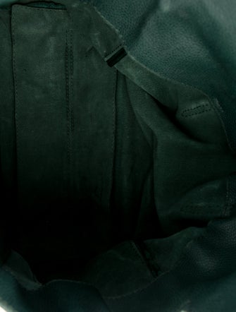 Carolina Herrera Leather Weekender Bag