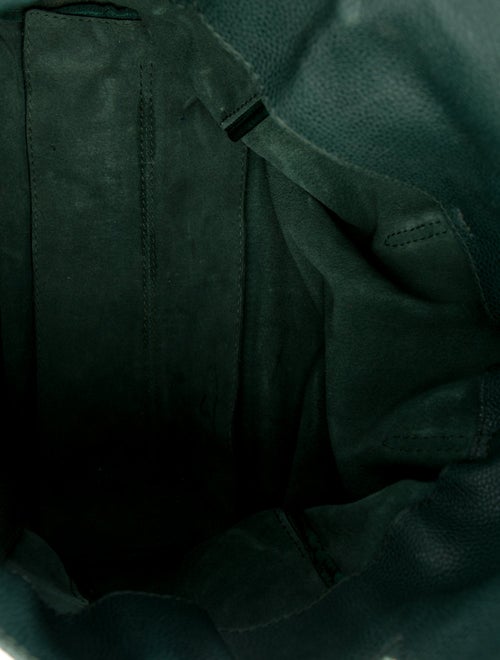 Carolina Herrera Leather Weekender Bag