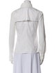 Carolina Herrera Long Sleeve Button-Up Top