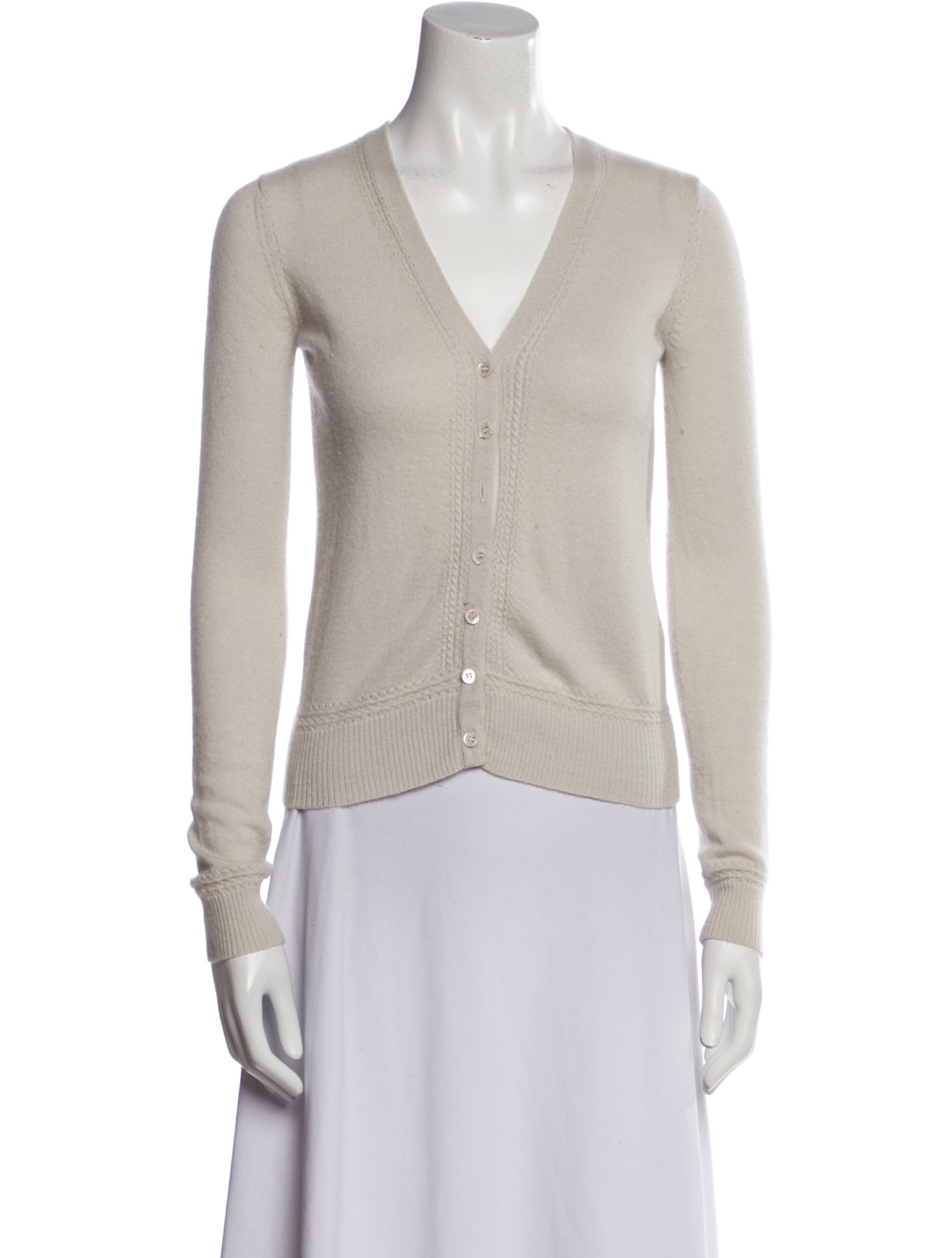 Carolina Herrera Cashmere V-Neck Sweater