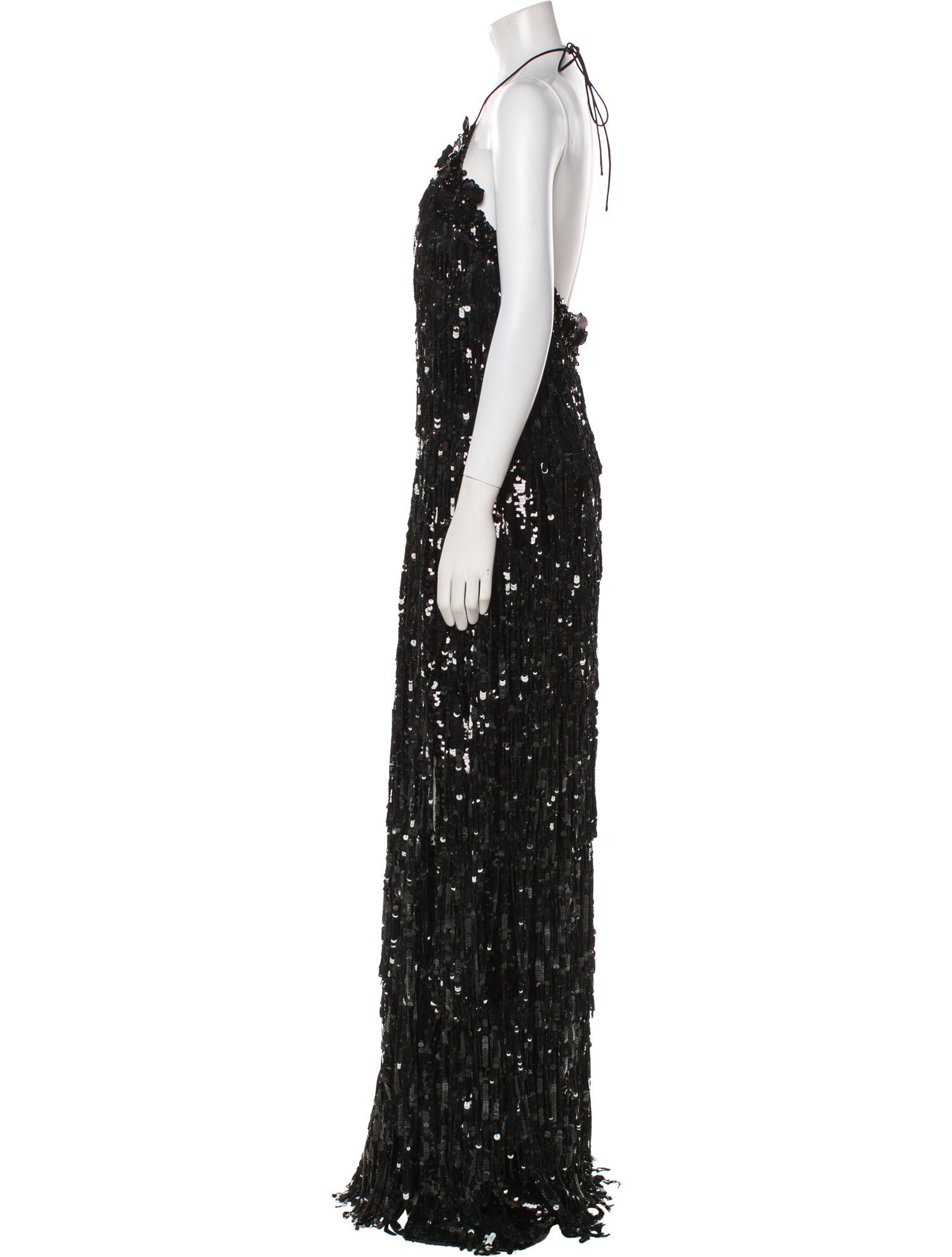 Carolina Herrera Halterneck Long Dress