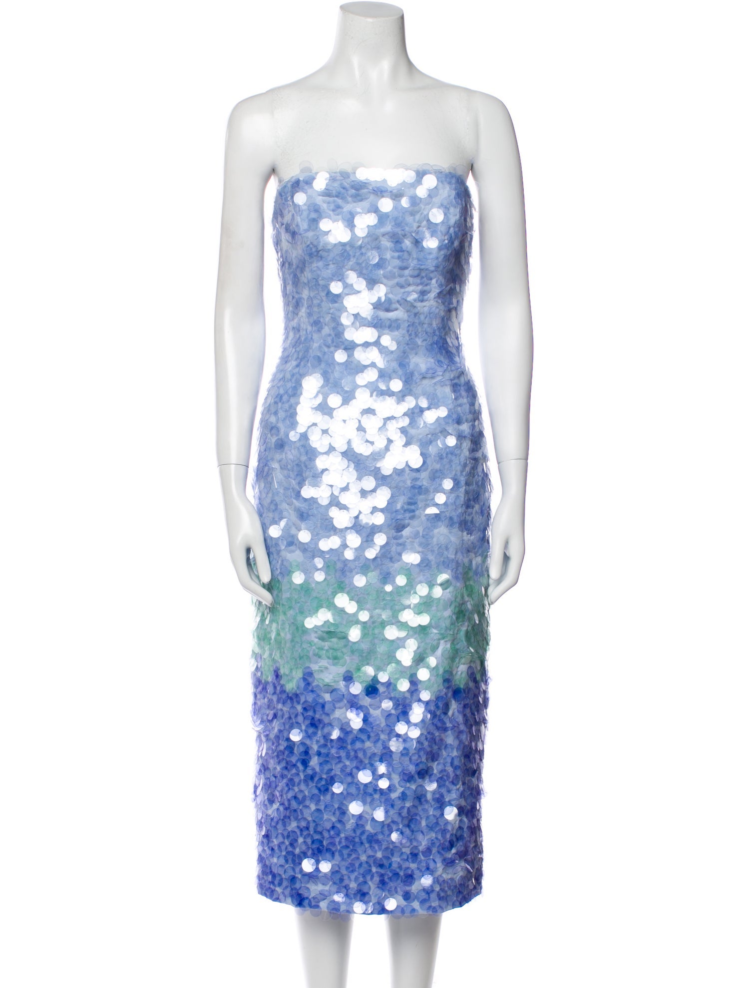 Carolina Herrera Printed Knee-Length Dress w/ Tags