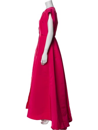 Carolina Herrera Silk Long Dress