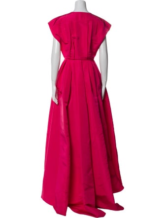 Carolina Herrera Silk Long Dress