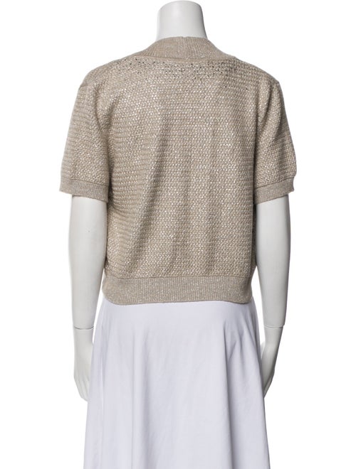 Carolina Herrera Cashmere Open Front Sweater