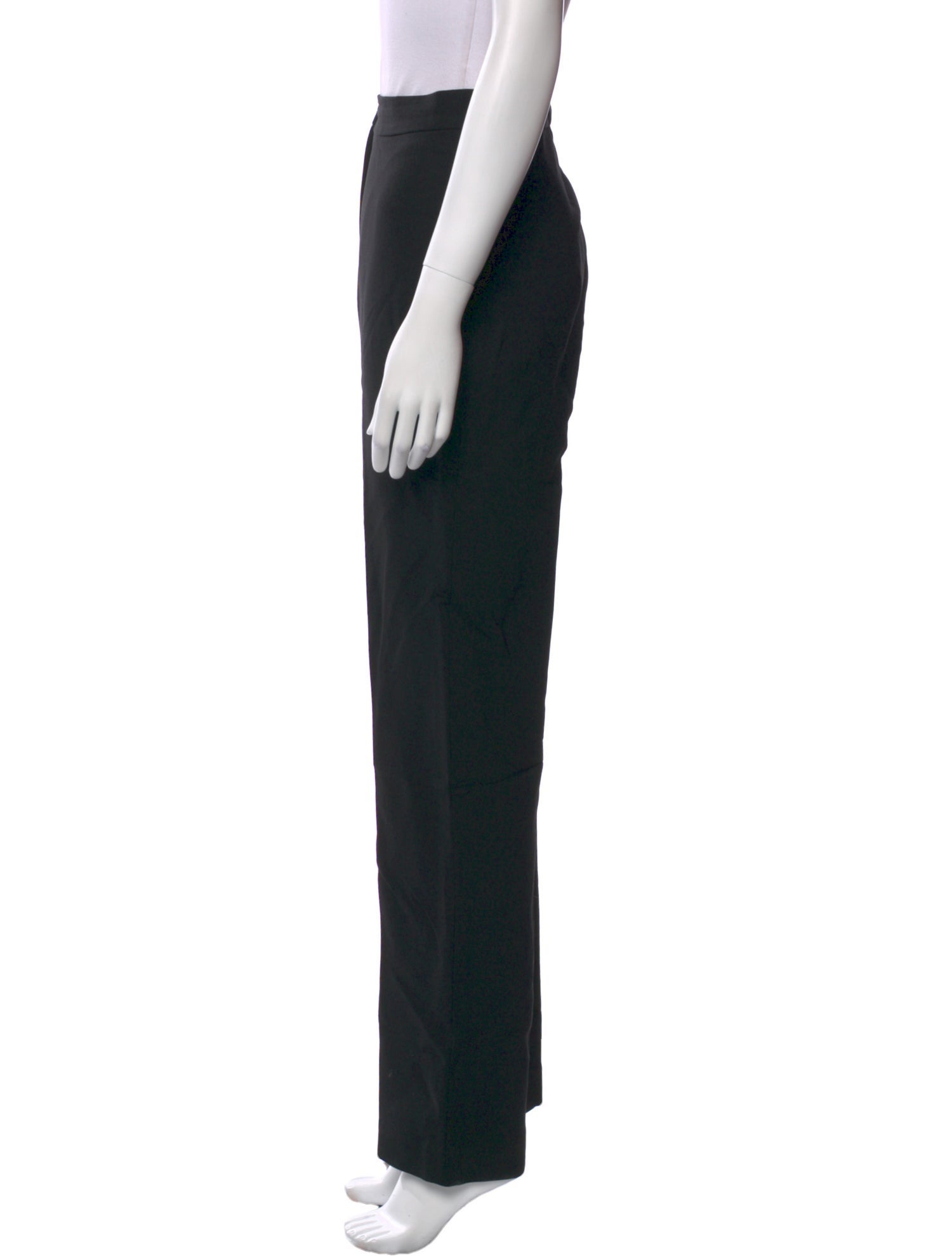 Carolina Herrera Virgin Wool Straight Leg Pants