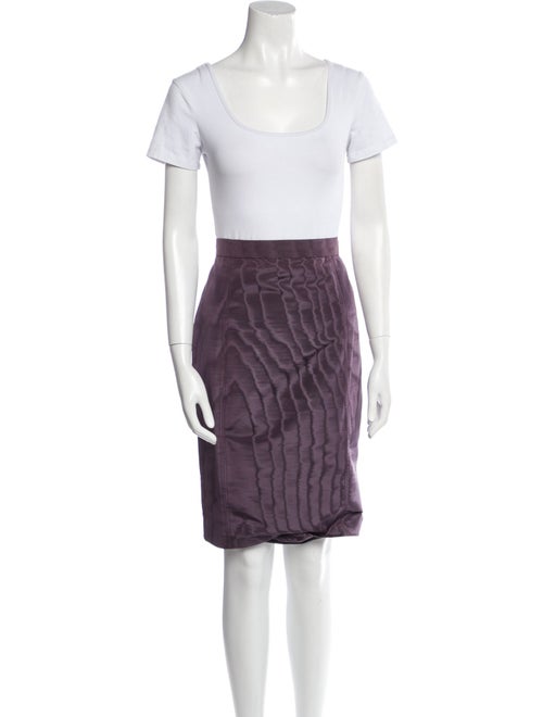 Carolina Herrera Silk Skirt Set