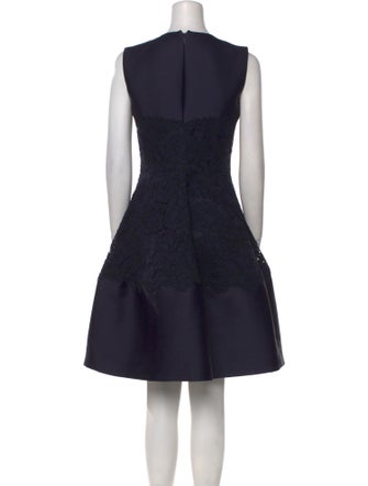 CH Carolina Herrera Printed Knee-Length Dress