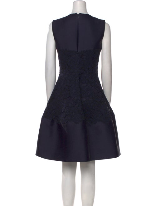 CH Carolina Herrera Printed Knee-Length Dress