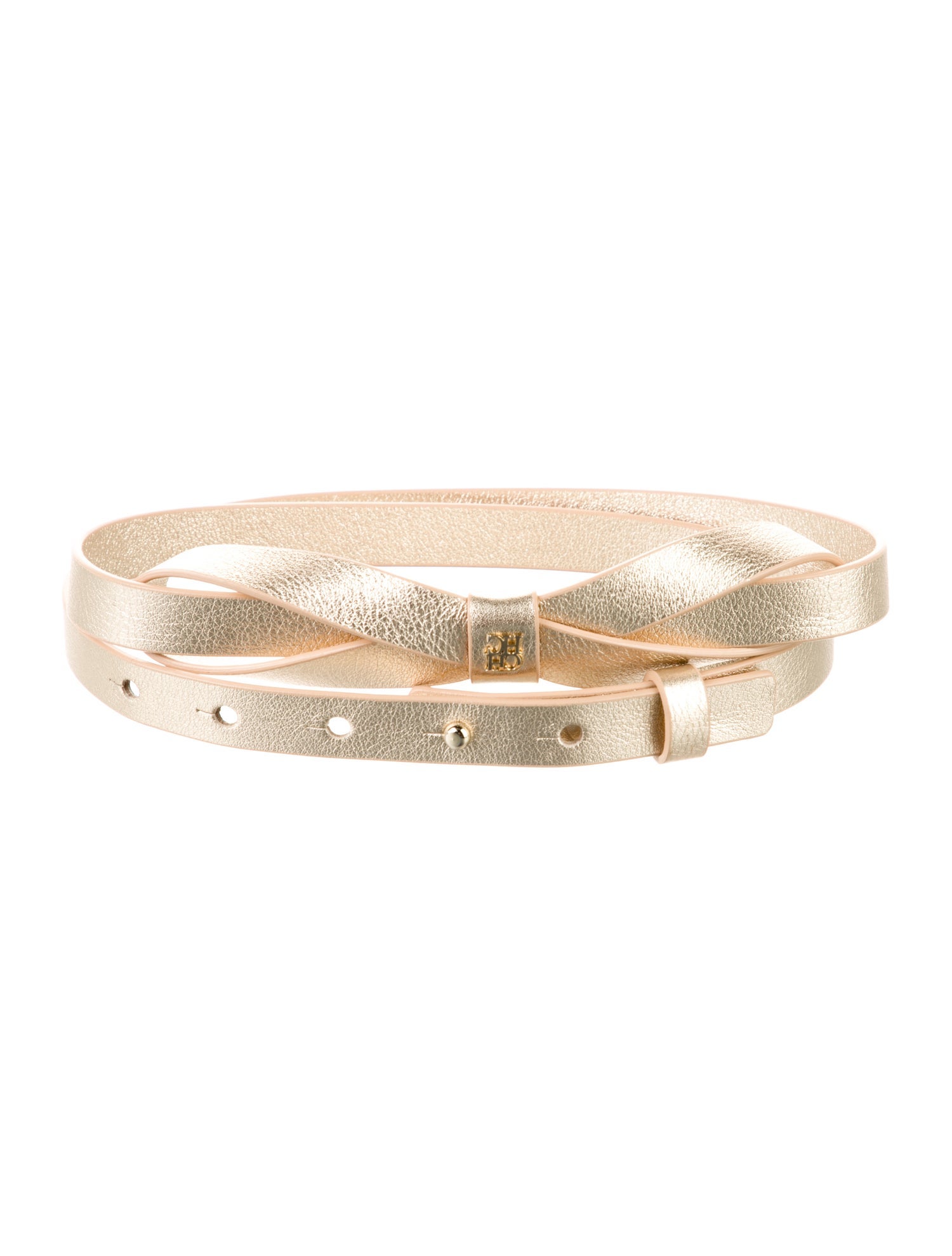Carolina Herrera Skinny Leather Belt