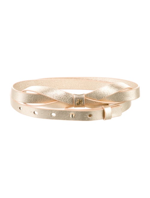 Carolina Herrera Skinny Leather Belt