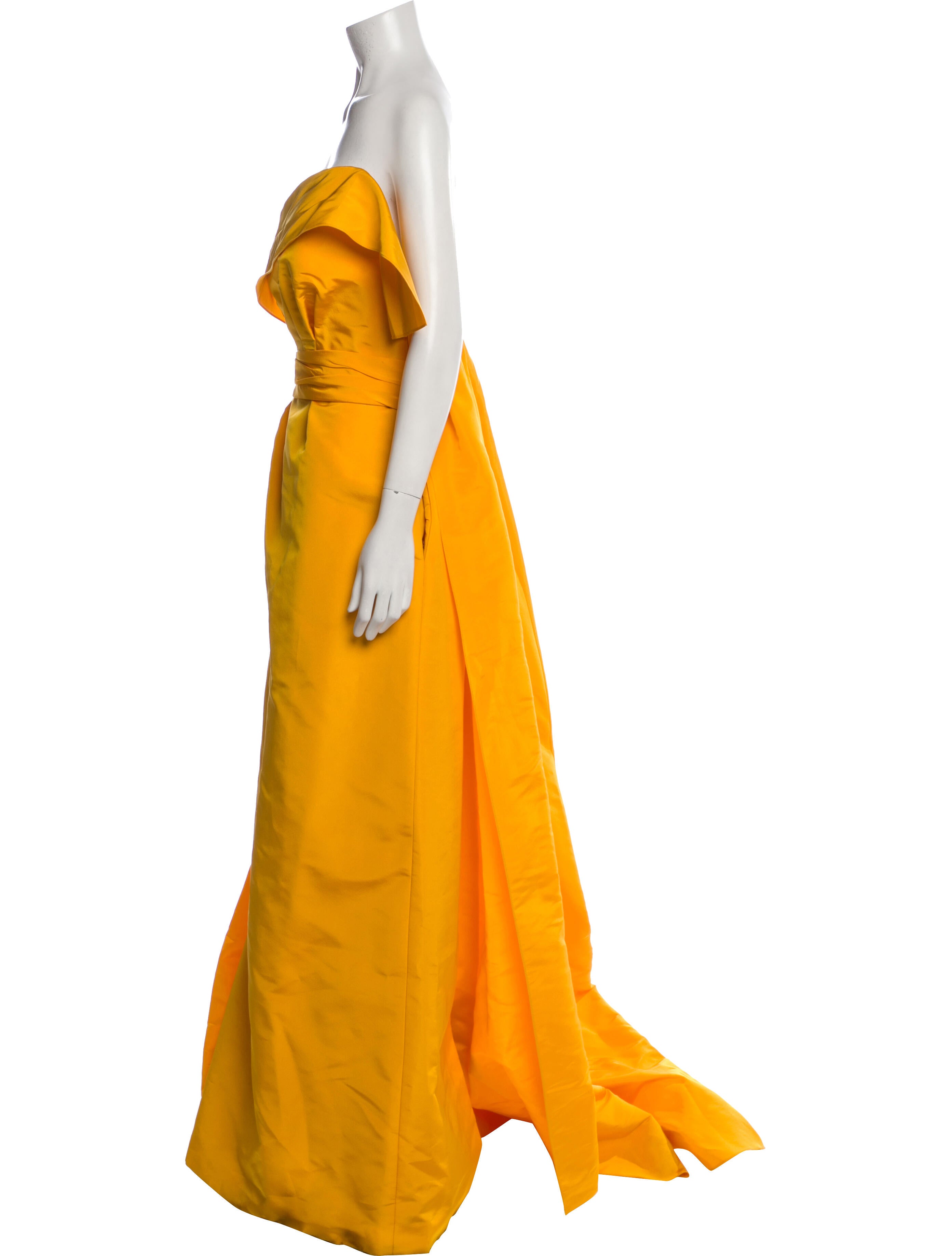 Carolina Herrera Silk Long Dress