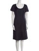 Carolina Herrera Wool Knee-Length Dress