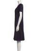 Carolina Herrera Wool Knee-Length Dress