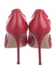 Carolina Herrera Leather D'Orsay Pumps