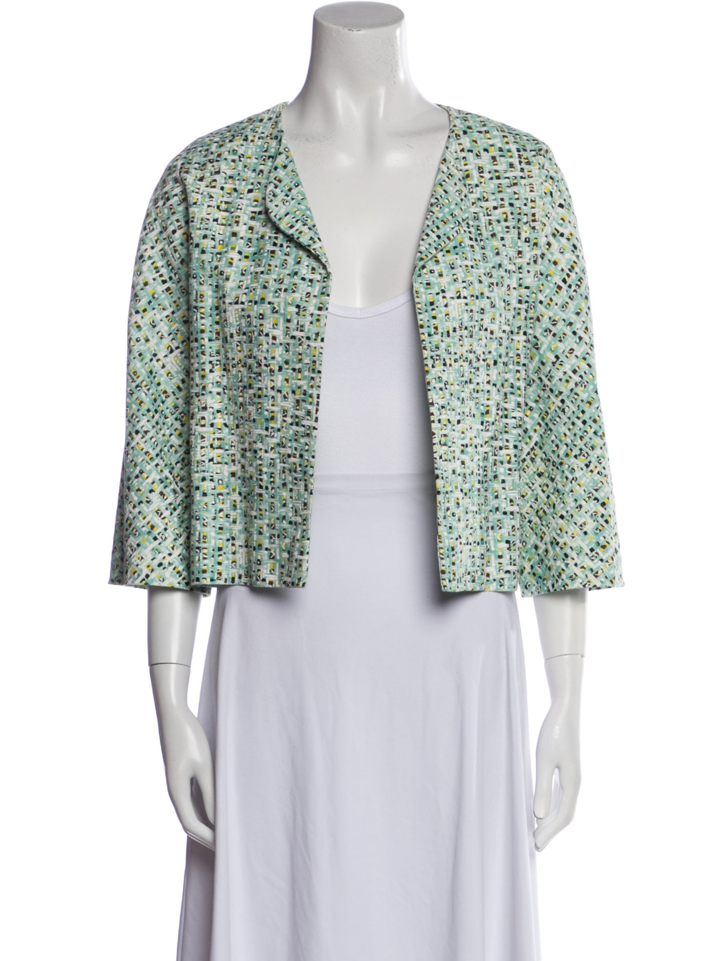 Carolina Herrera Printed Evening Jacket