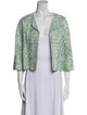 Carolina Herrera Printed Evening Jacket