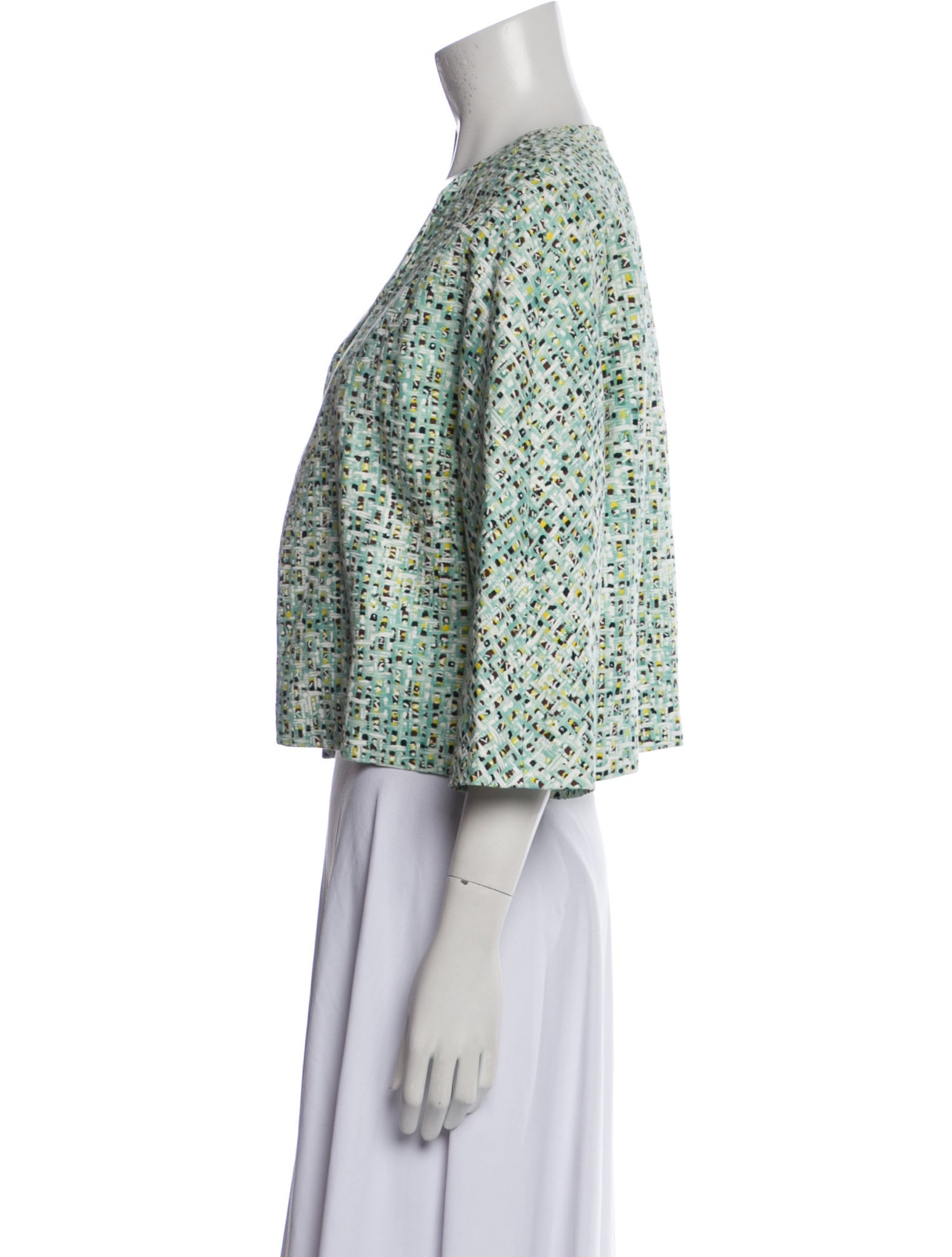 Carolina Herrera Printed Evening Jacket