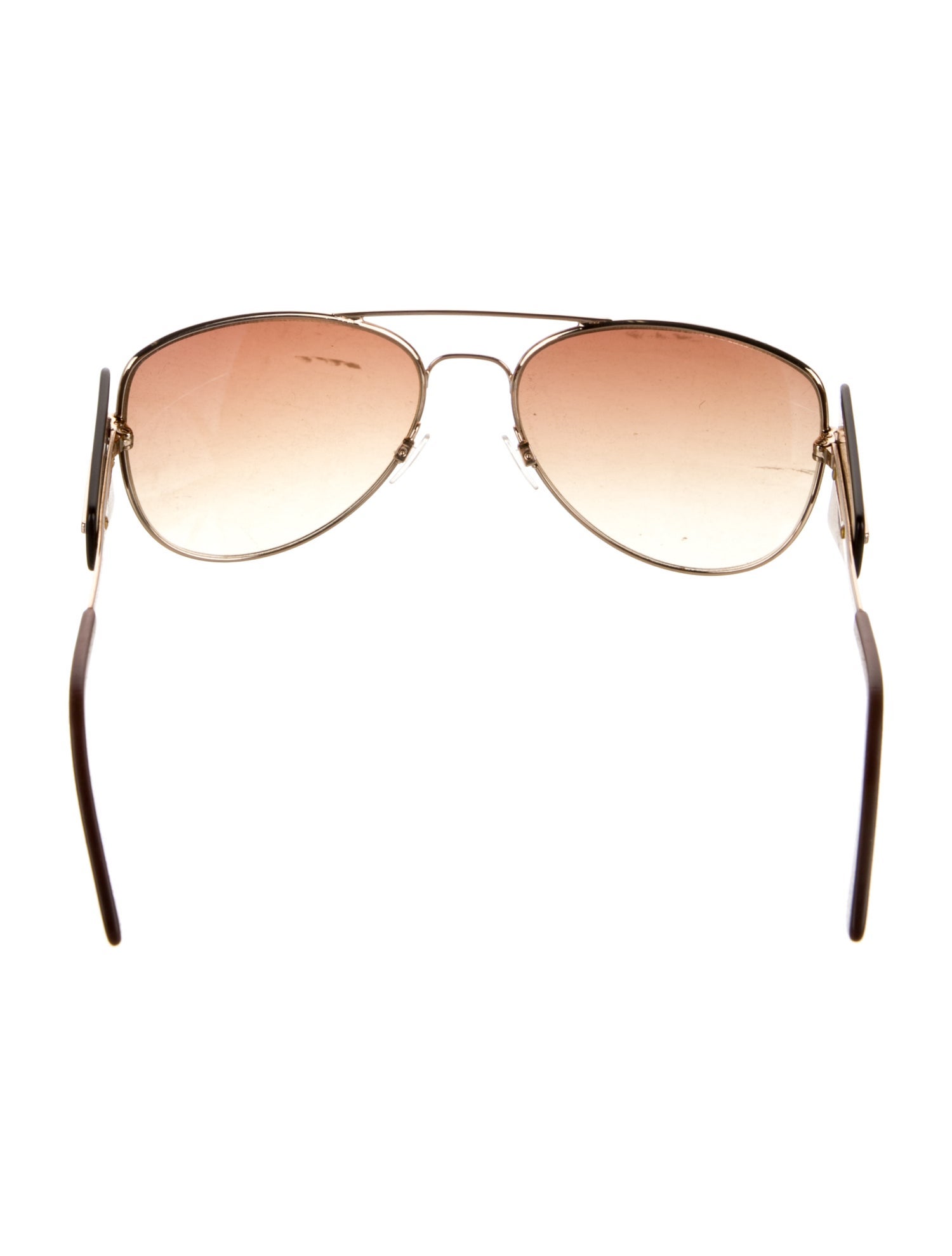 Carolina Herrera Aviator Gradient Sunglasses