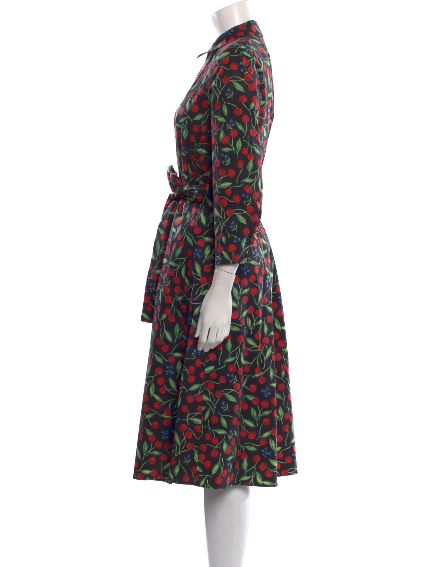Carolina Herrera Printed Midi Length Dress